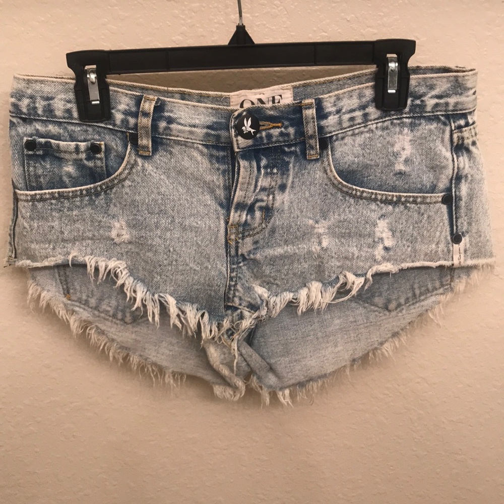 Ne teaspoon denim shorts